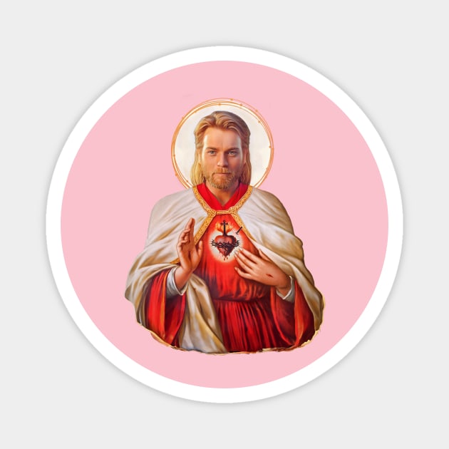 Saint Ewan McGregor Magnet by Gedogfx